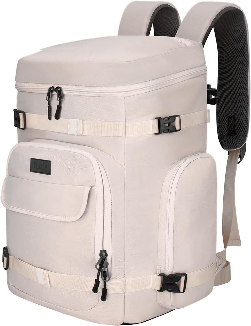 Tenfly Ski Boot Bag,65L Snowboard Boot Bag for Air Travel,Padded Ski Bakcpack for Helmet, Goggles, Gloves, Skis - Image 1